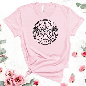 Adventure Is Out There Soft Graphic Tee Shirt